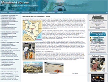 Tablet Screenshot of mombasa-city.com